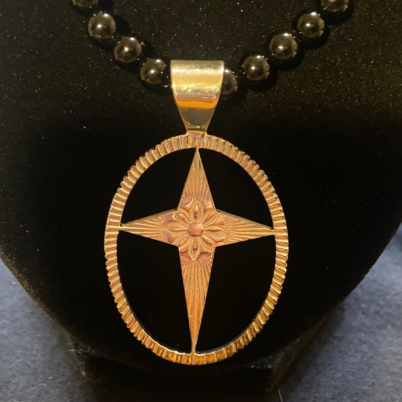 Jay King African Black Chalcedony & Australian Pearl Pendant Necklace & Earrings - Picture 3 of 9